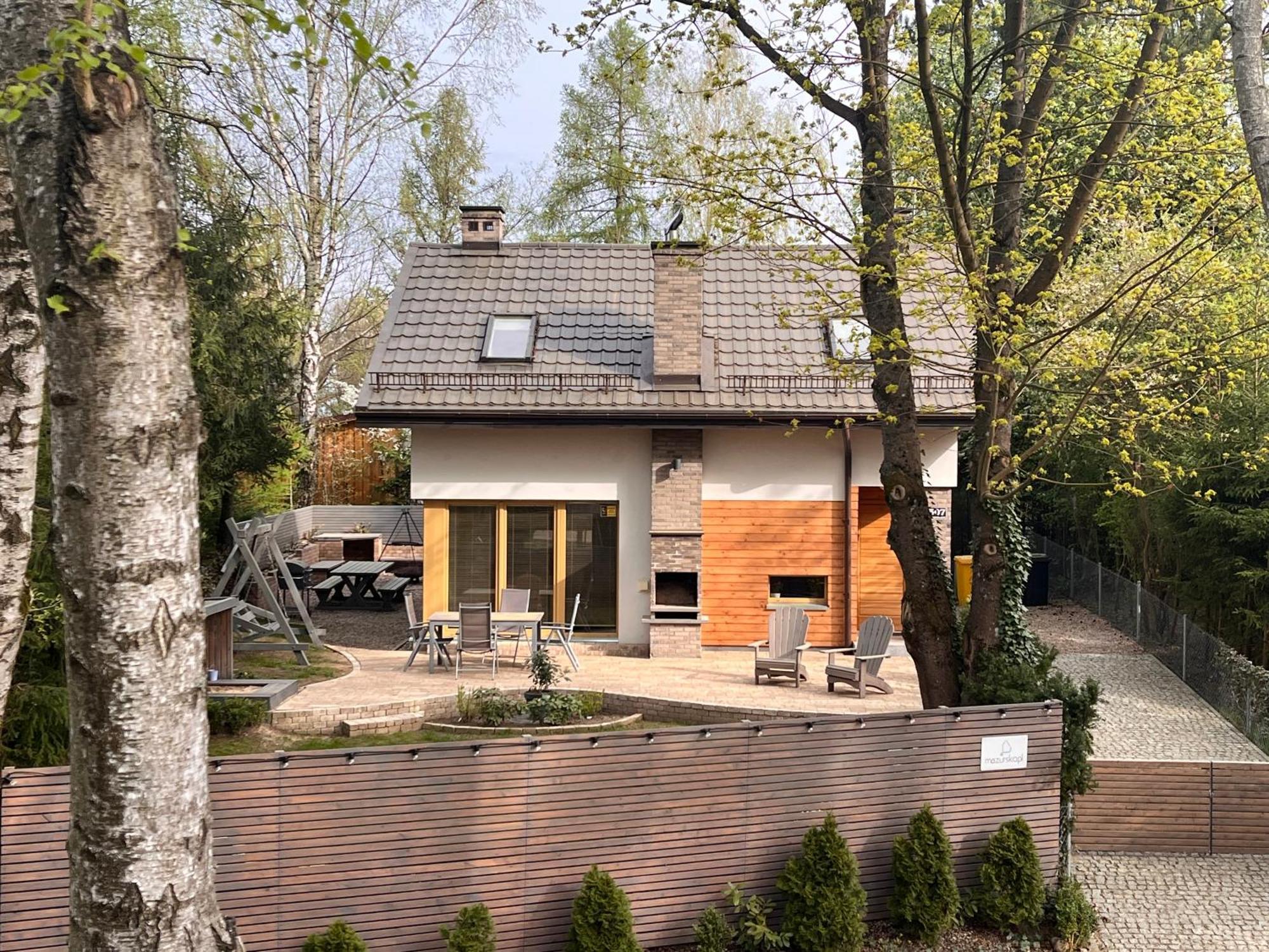 Mazursko - Komfortowe Domy 8 Osobowe Nad Jeziorem, Balia Lub Sauna Kretowiny Εξωτερικό φωτογραφία